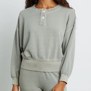 RAILS Erin Henley Sweatshirt Sage